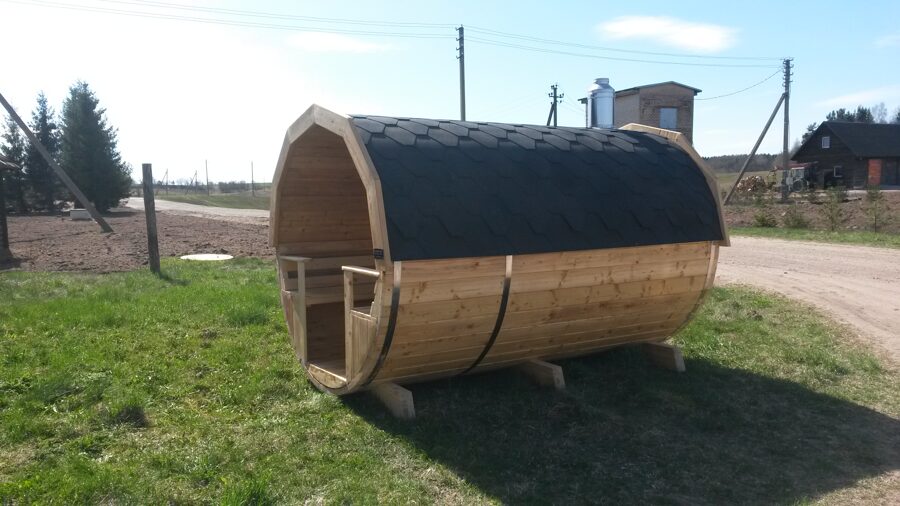 Barrel-sauna